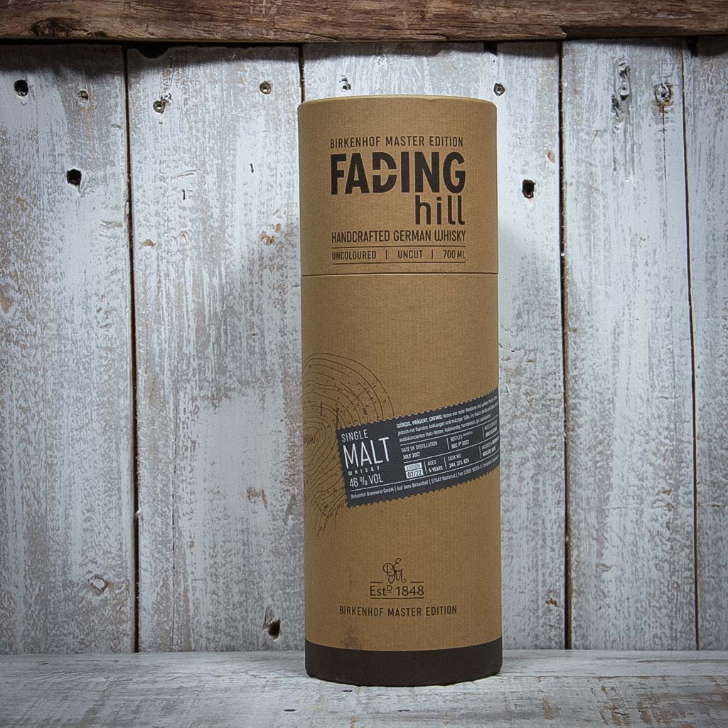 Fading Hill Single Malt Verpackung 0,7L Birkenhof